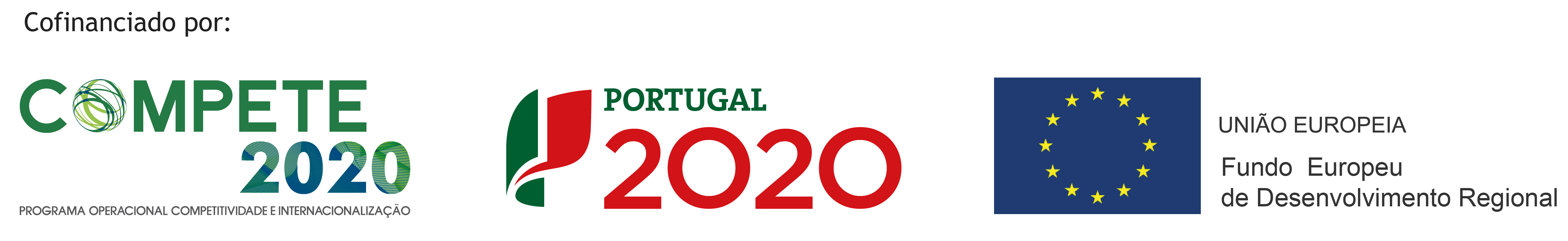 logotipo COMPETE/ PORTUGAL 2020 /EU – Fundo Social Europeu